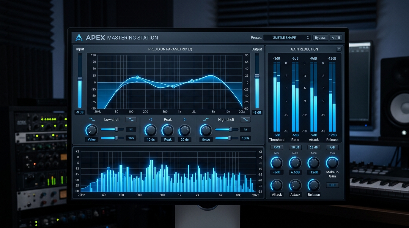 Digital EQ & Multiband Compressor