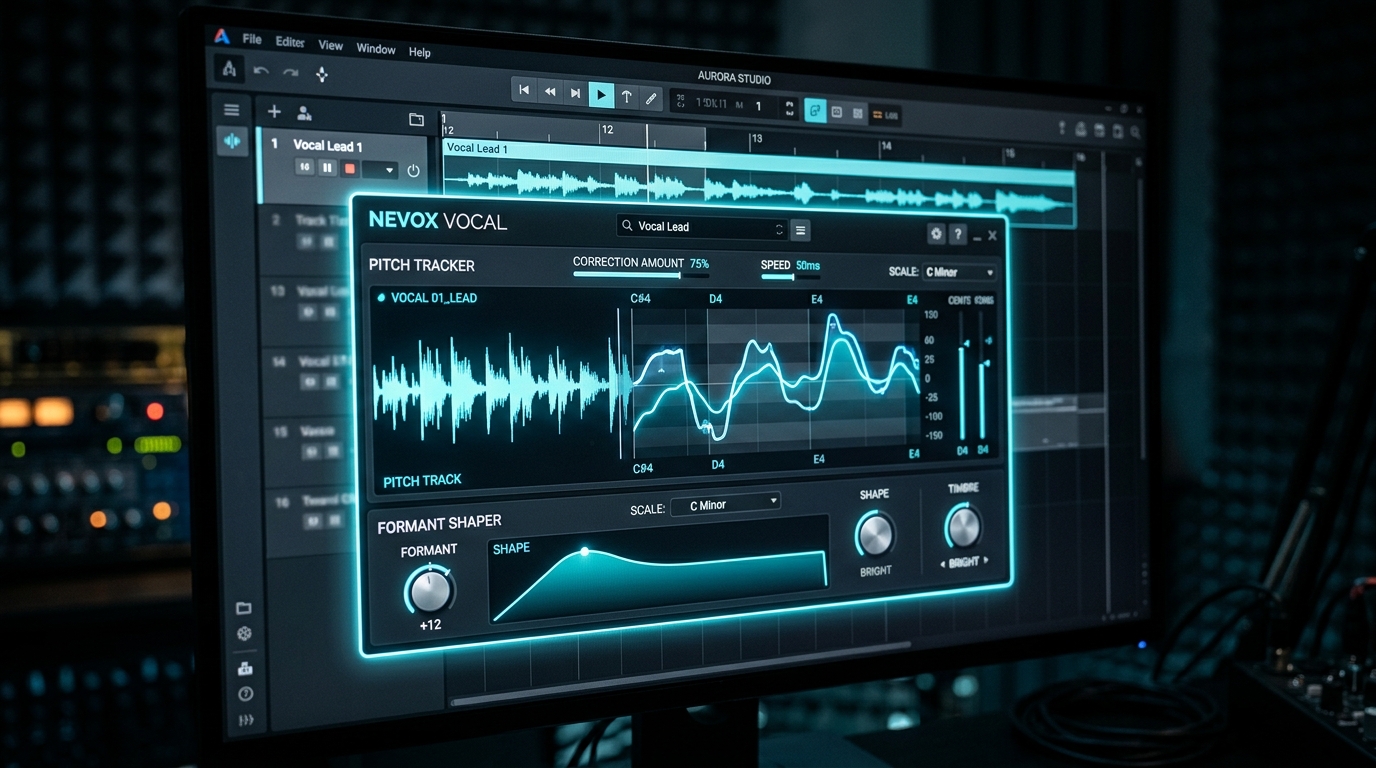Vocal Pitch & Formant Tuning DSP